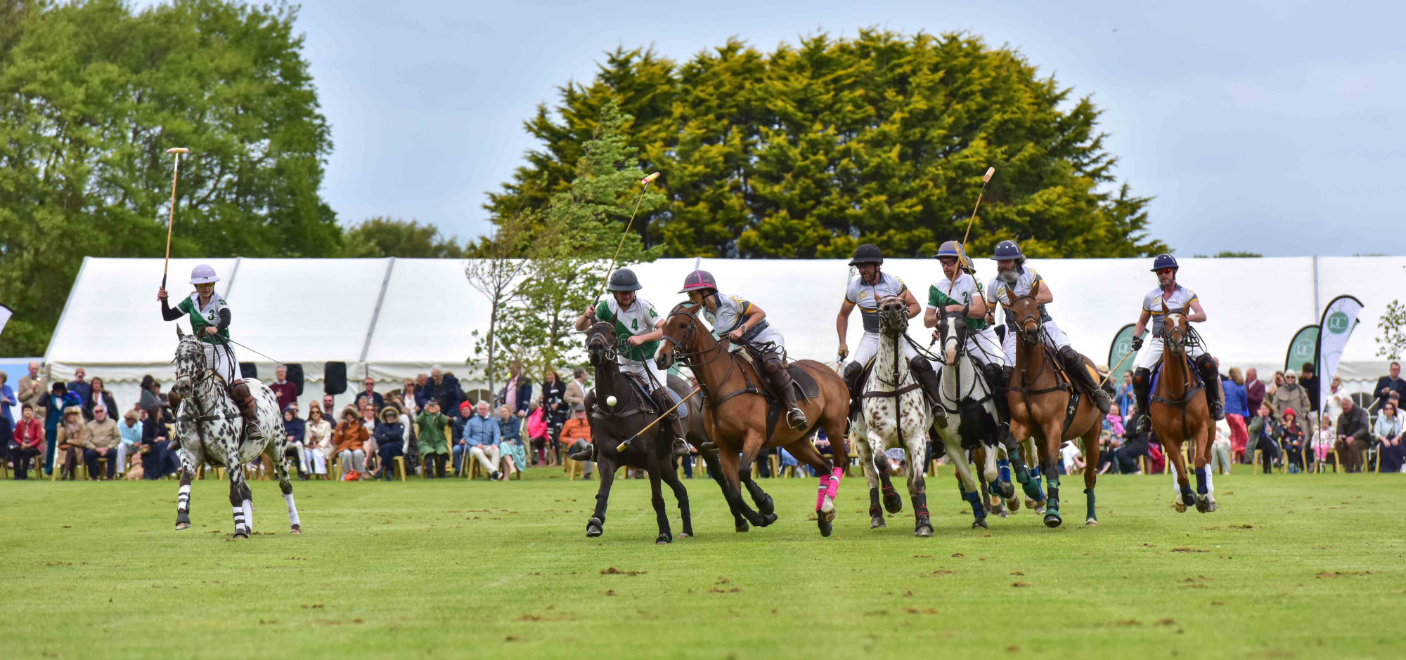 Polo in the Park at Ballacooiley, photographed for Ramsey Crookall